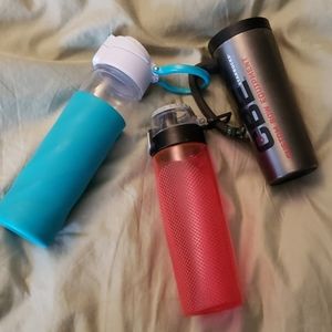 Free gift w/ any purchase, bottle/hat/glove, etc.